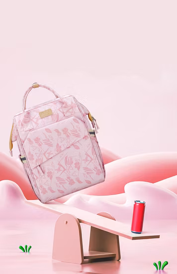 Портативный рюкзак, стильная изготовленная на заказ сумка для мамы, сумка для подгузников